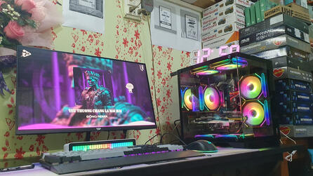 - H87 - CPU I7 4790 - RAM 16GB - SSD 128GB - VGA 570 8GB - CASE VSP ESPORT FUL FAN LED - NGUỒN CST 550W - TẢN CR1000 - MÀN VSP 24IN FULL HD 75HZ - FULL NEW BH TỪ 12 THÁNG 💕✨️☺️ - VẪN TẶNG BỘ CHUỘT PHÍM CHO AE MÌN 💕☺️ FULL BỘ CHỈ 7TRXXX.... - LÀM